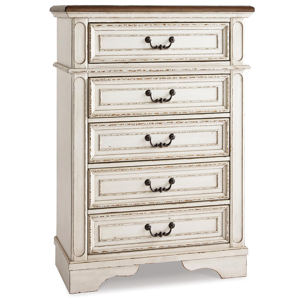 Realyn Full Panel Bed, Dresser, Mirror and Chest Signature Design by Ashley® Uncategorized