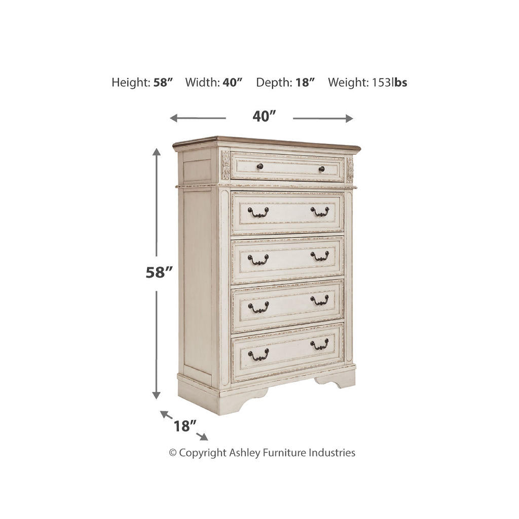 Realyn Queen Upholstered Panel Bed and Chest Signature Design by Ashley® Uncategorized