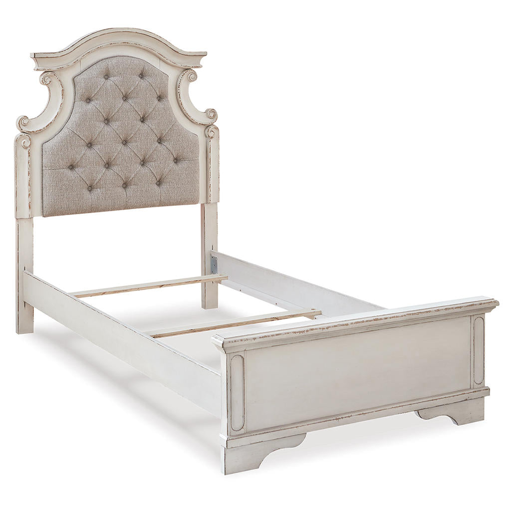 Realyn Twin Panel Bed, Dresser, Mirror and Nightstand Signature Design by Ashley® Uncategorized
