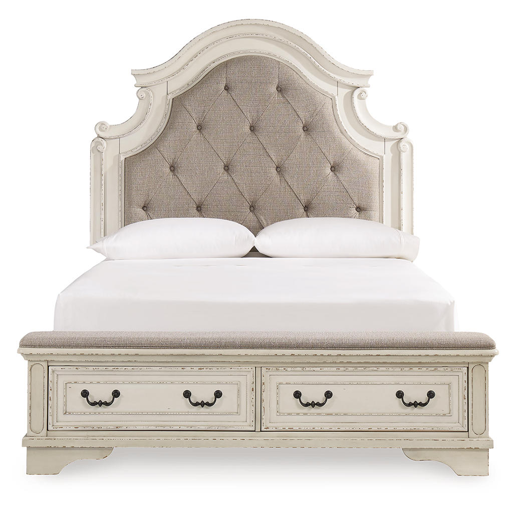 Realyn Queen Storage Bed, Dresser and Mirror Signature Design by Ashley® Uncategorized