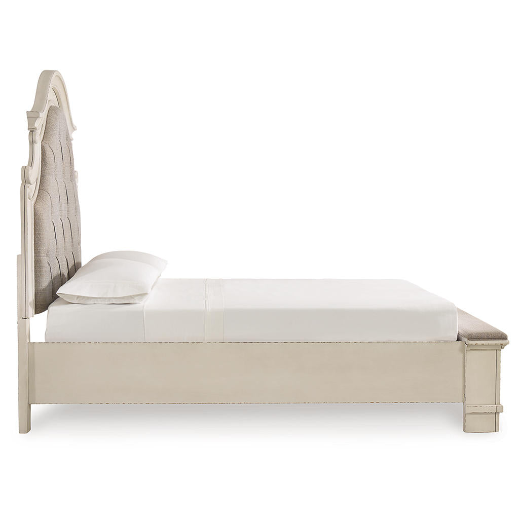 Realyn Queen Upholstered Panel Bed with Storage, Dresser and Nightstand Signature Design by Ashley® Uncategorized