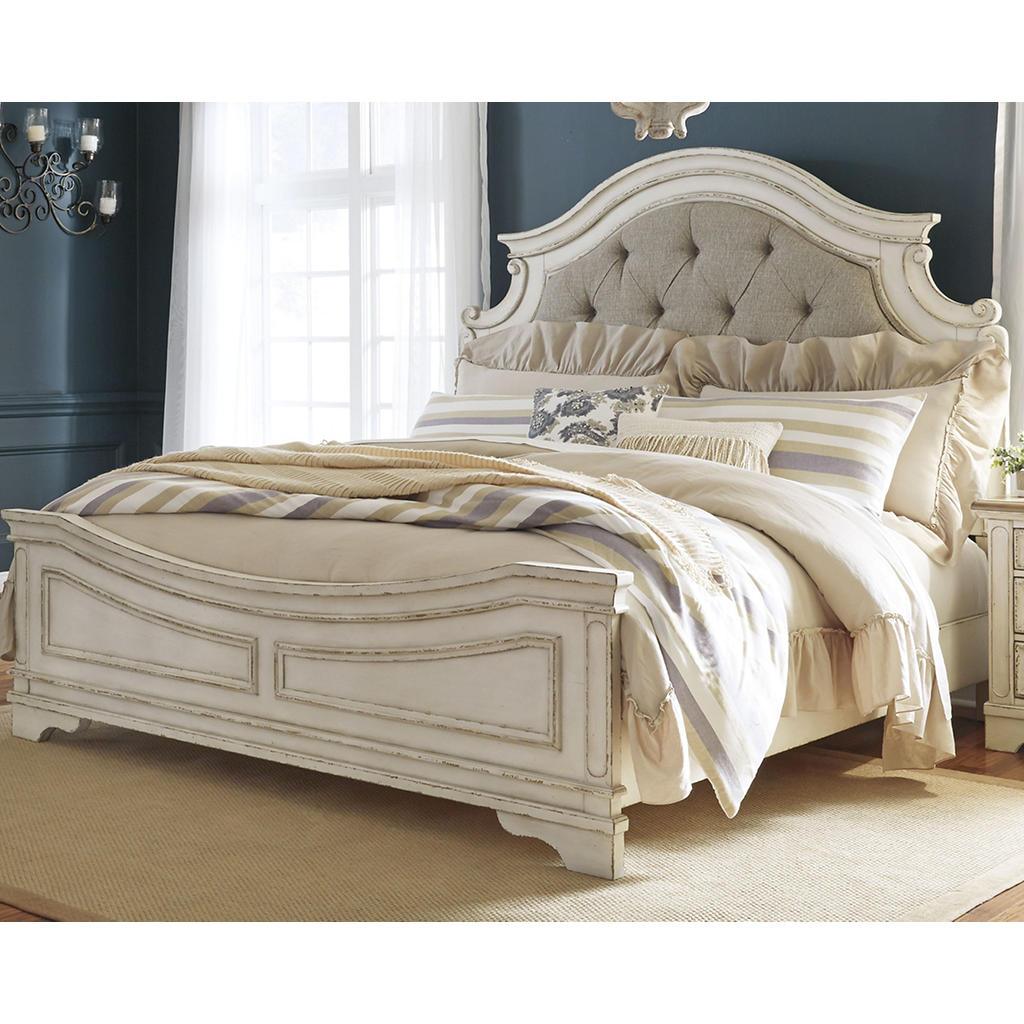 Realyn King Upholstered Panel Bed and Dresser Signature Design by Ashley® Uncategorized