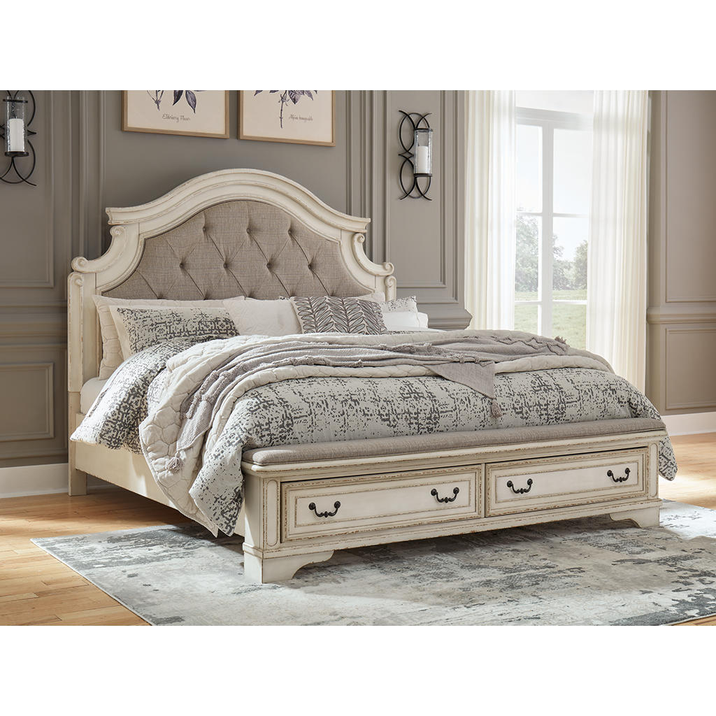 Realyn King Storage Bed, Dresser and Nightstand Signature Design by Ashley® Uncategorized
