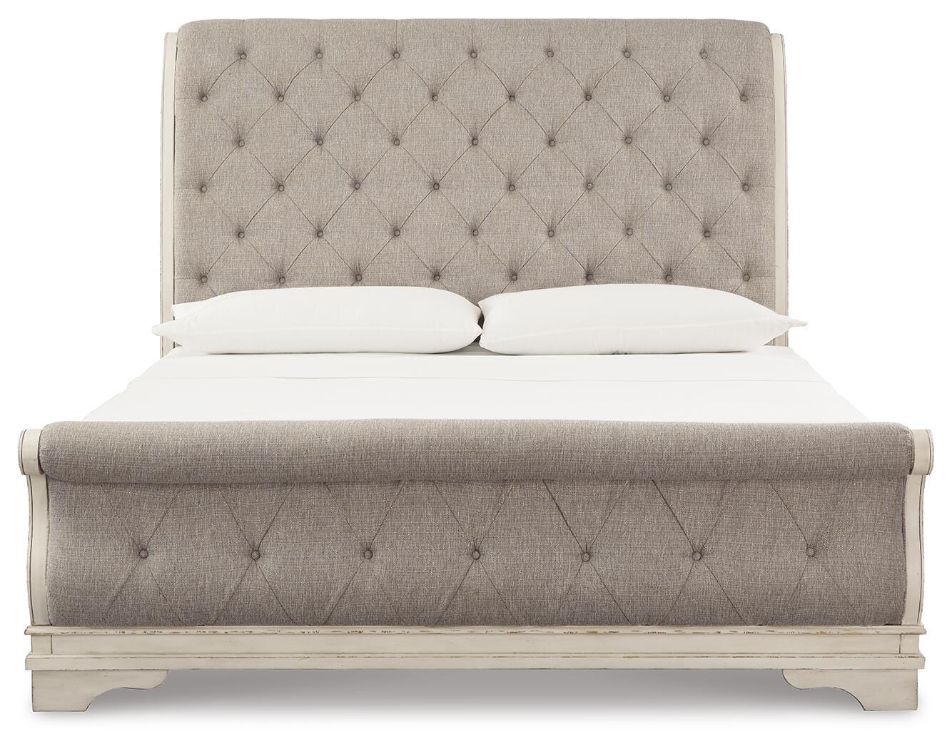 Realyn King Upholstered Sleigh Bed, Dresser and 2 Nightstands Signature Design by Ashley® Bedroom