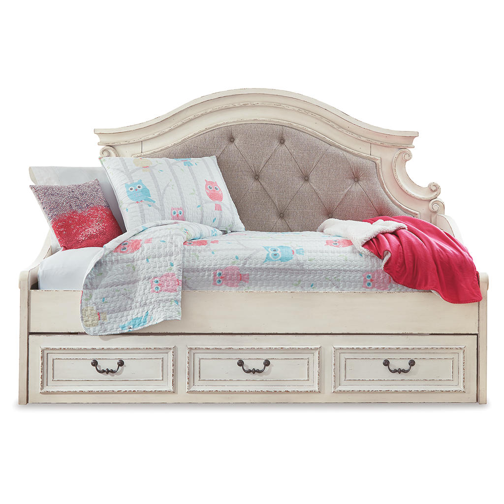 Realyn Twin Storage Day Bed and Nightstand Signature Design by Ashley® Uncategorized