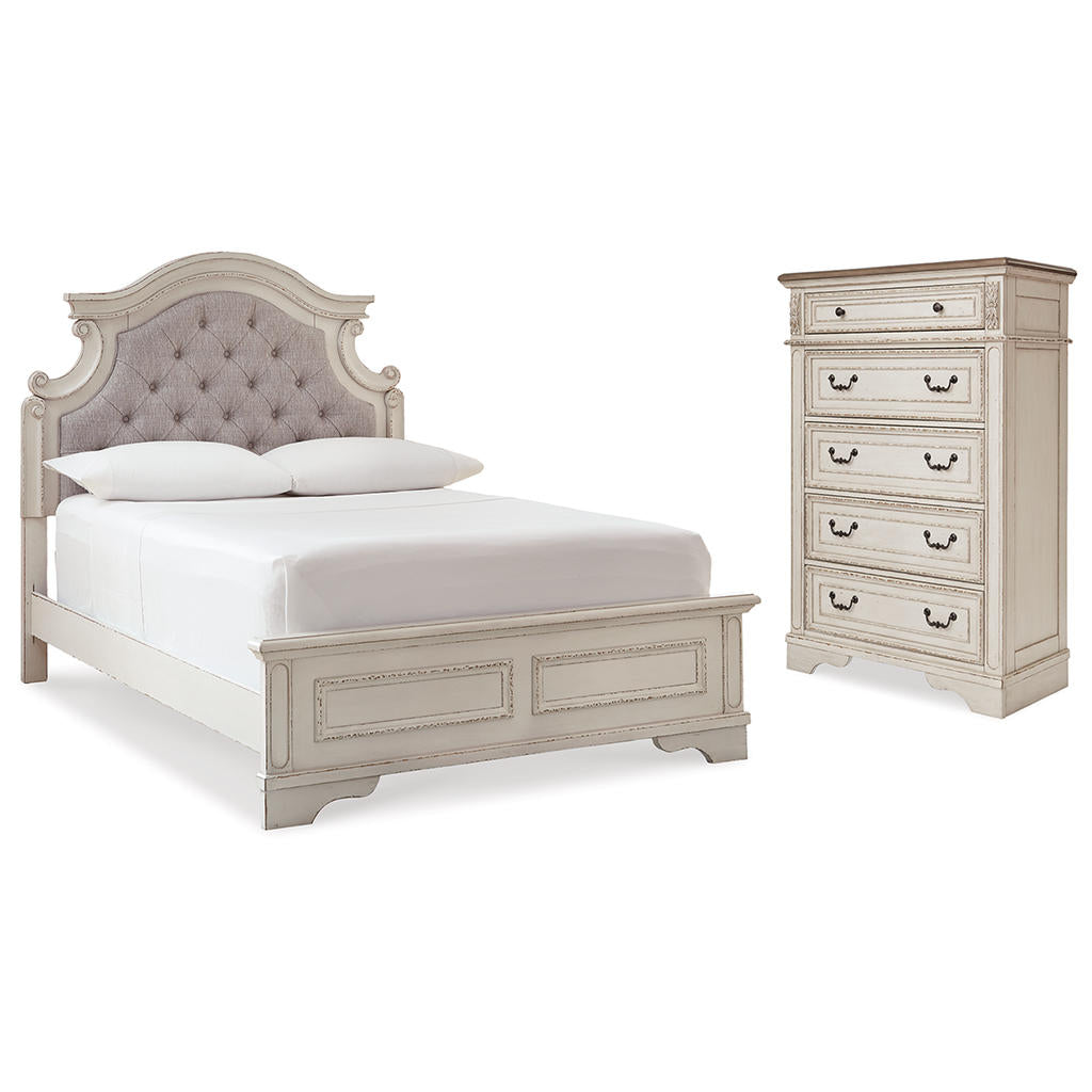 Realyn Full Panel Bed and Chest Signature Design by Ashley® Uncategorized