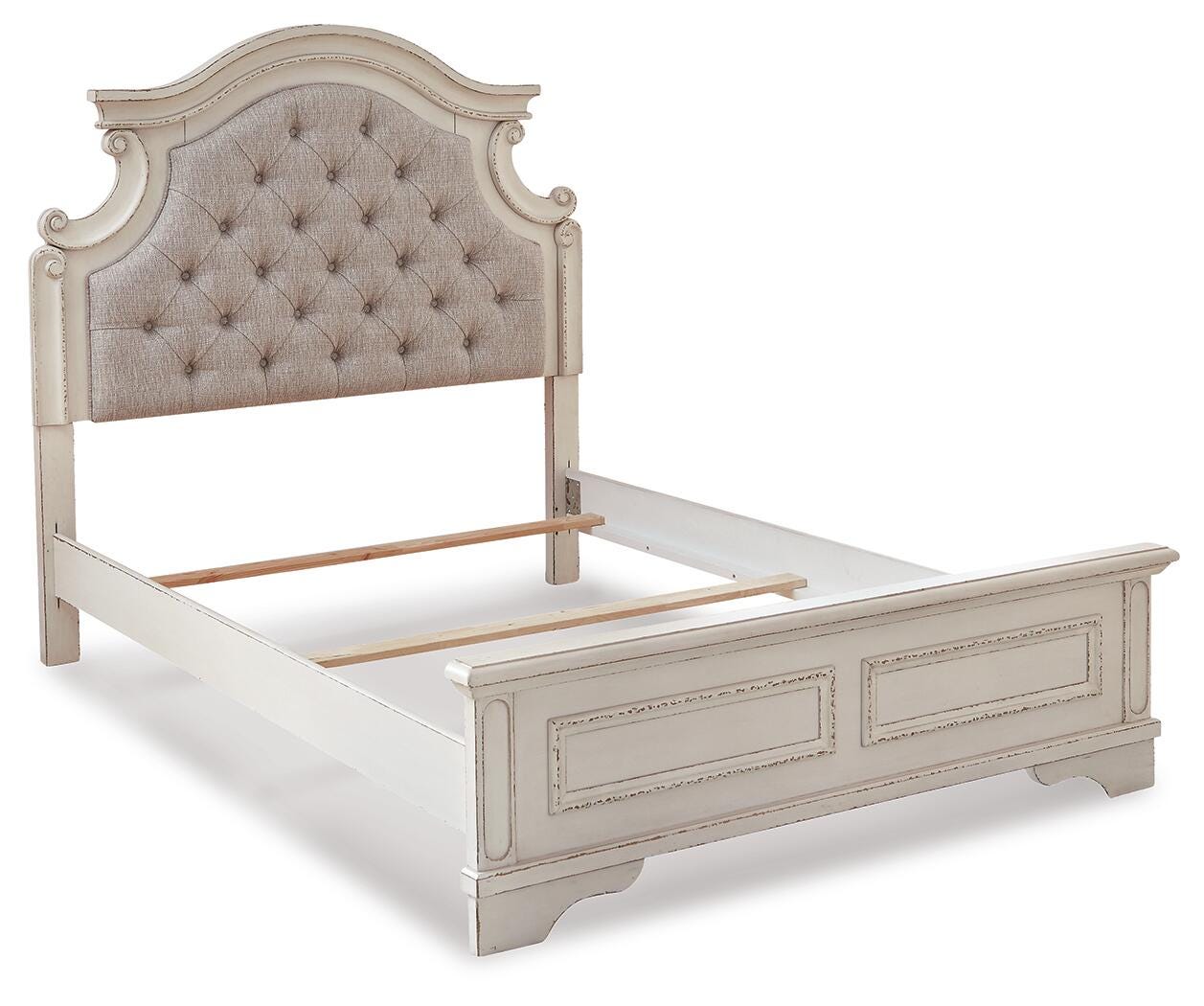 Realyn Full Upholstered Bed 5-Piece Set — Mirror, 2 Nightstands Signature Design by Ashley® Bedroom