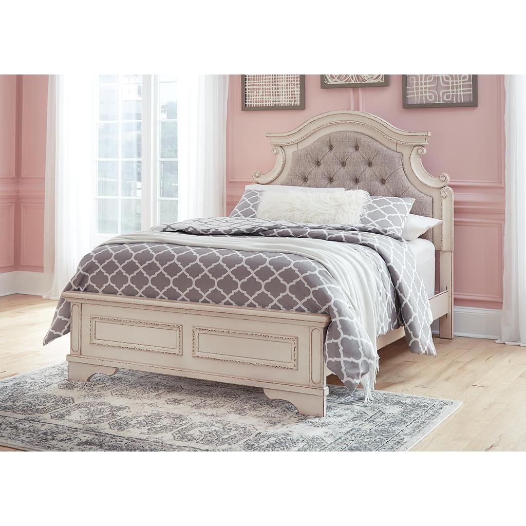 Realyn Full Upholstered Panel Bed with Dresser (B34) Signature Design by Ashley® Uncategorized
