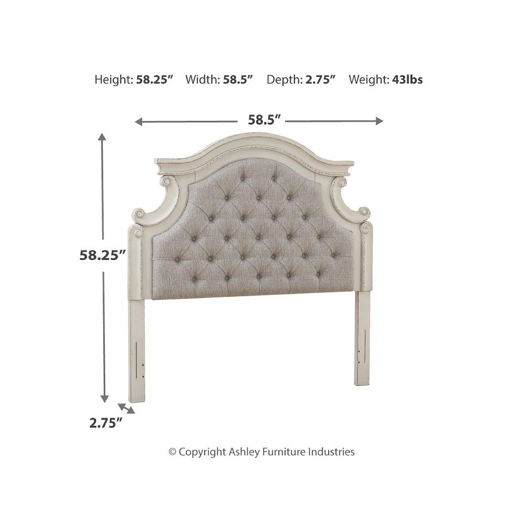 Realyn Full Upholstered Panel Headboard Signature Design by Ashley® Headboards