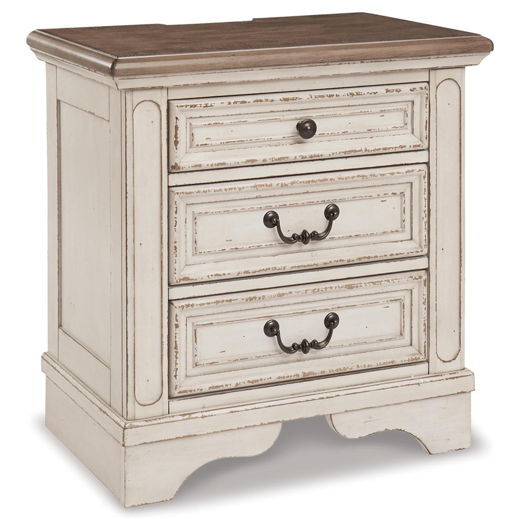 Realyn King Bed with Mirrored Dresser and Nightstand Signature Design by Ashley® Uncategorized