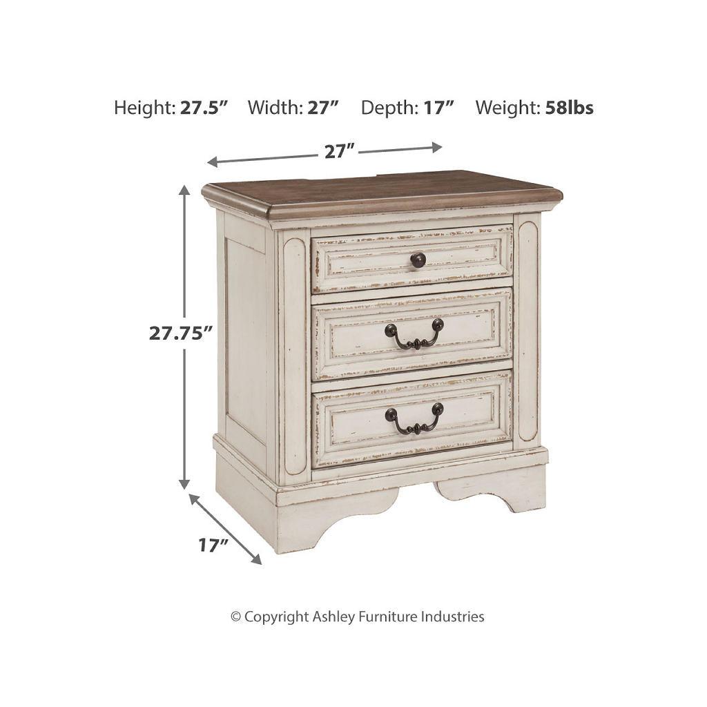 Realyn Full Panel Bed, Dresser, Mirror and Nightstand (B40) Signature Design by Ashley® Uncategorized