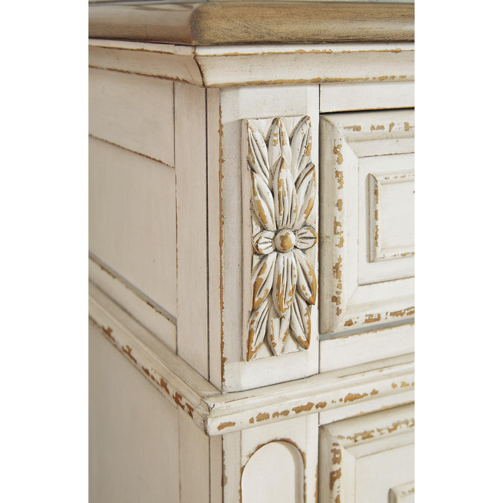 Realyn Queen Upholstered Panel Bed and Chest Signature Design by Ashley® Uncategorized