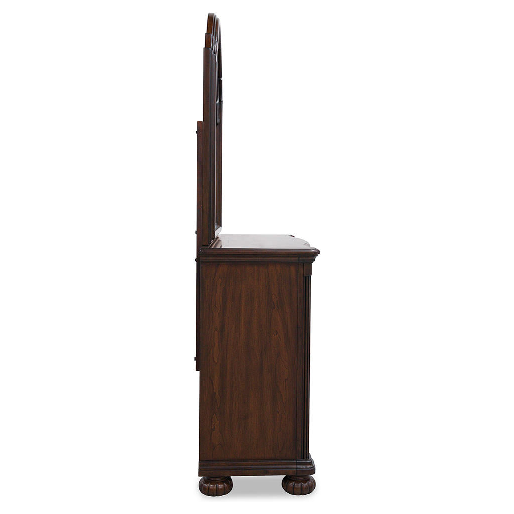 Lavinton Queen Poster Bed, Dresser, Mirror, Chest and 2 Nightstands Signature Design by Ashley® Uncategorized
