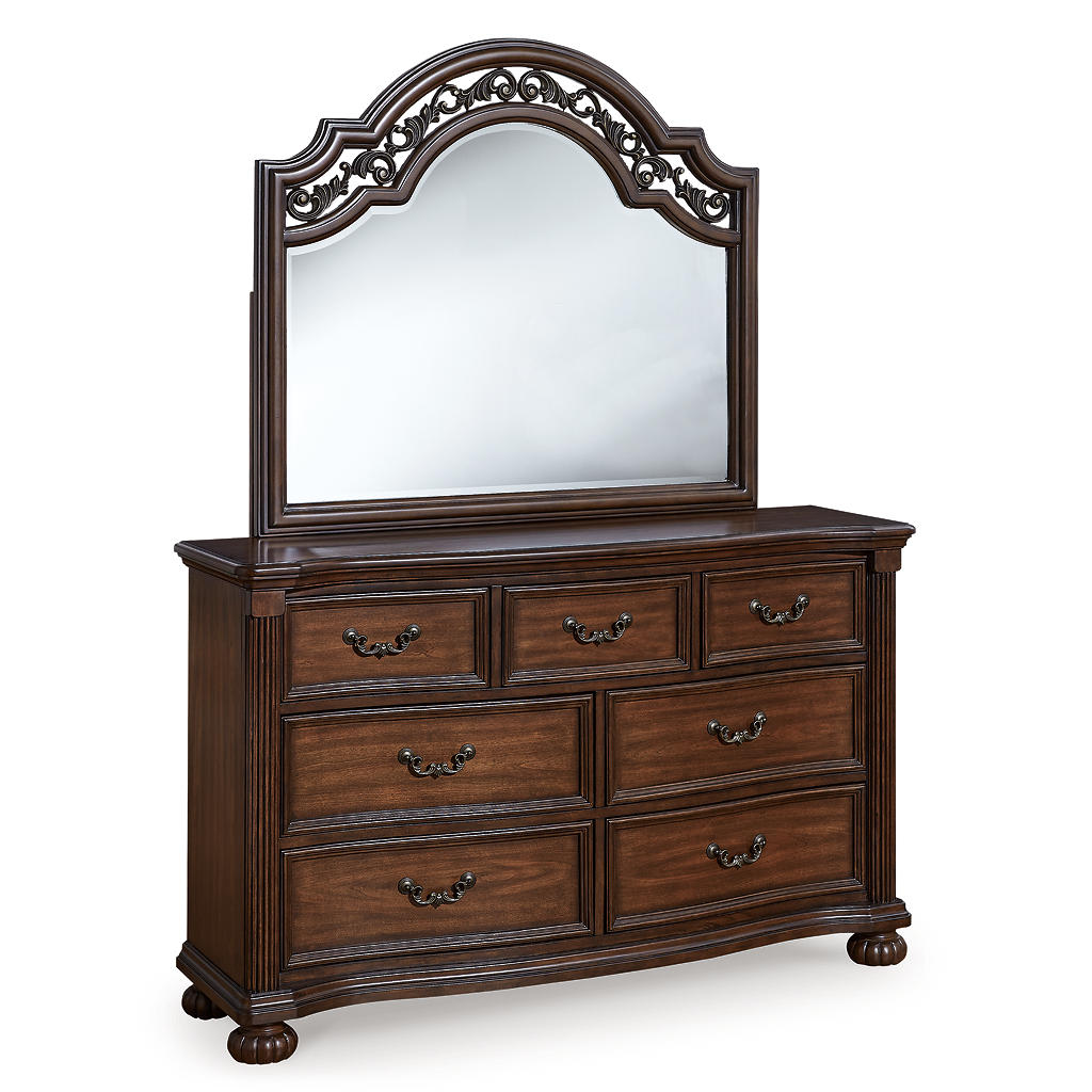 Lavinton King Poster Bed, Dresser, Mirror and Nightstand Signature Design by Ashley® Uncategorized