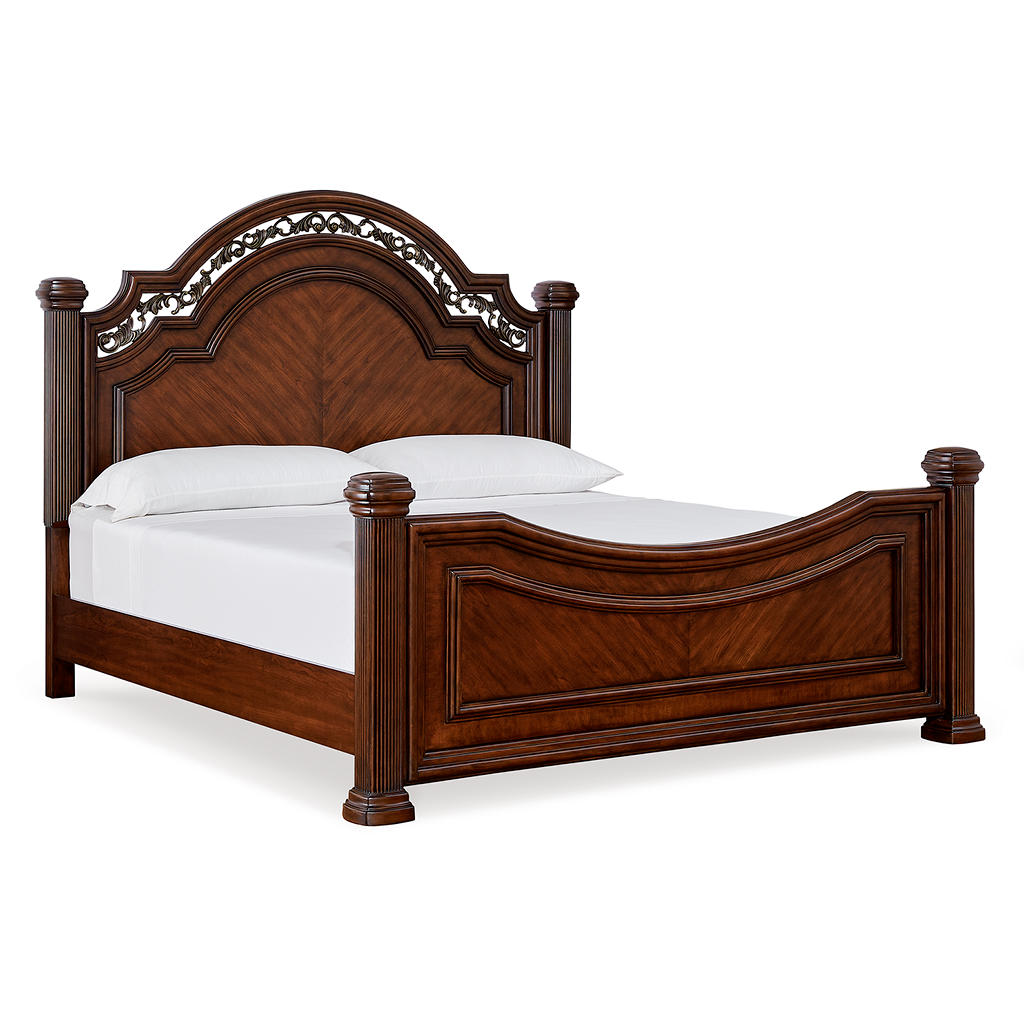 Lavinton King Poster Bed, Dresser, Mirror and 2 Nightstands Signature Design by Ashley® Uncategorized