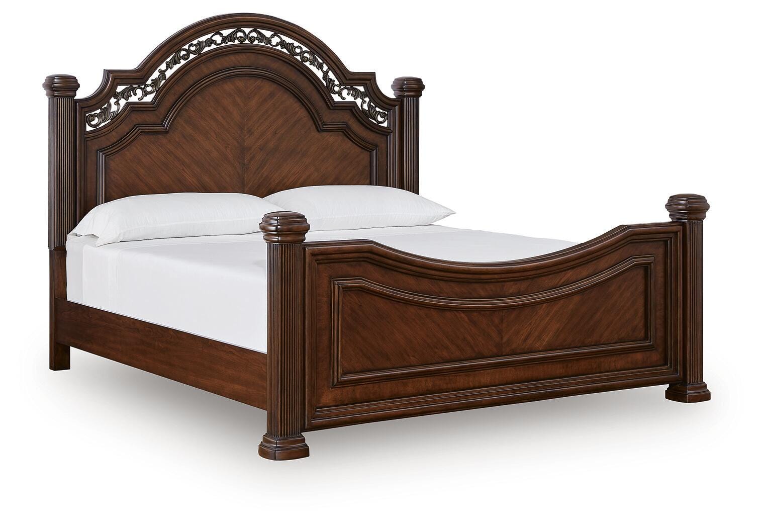 Lavinton King Poster Bed 6-Piece Set — Chest, Mirror, Nightstand Signature Design by Ashley® Bedroom