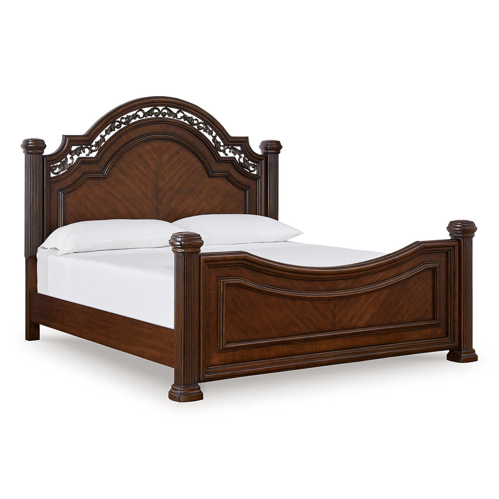 Lavinton Queen Poster Bed, Dresser, Mirror and Nightstand Signature Design by Ashley® Uncategorized