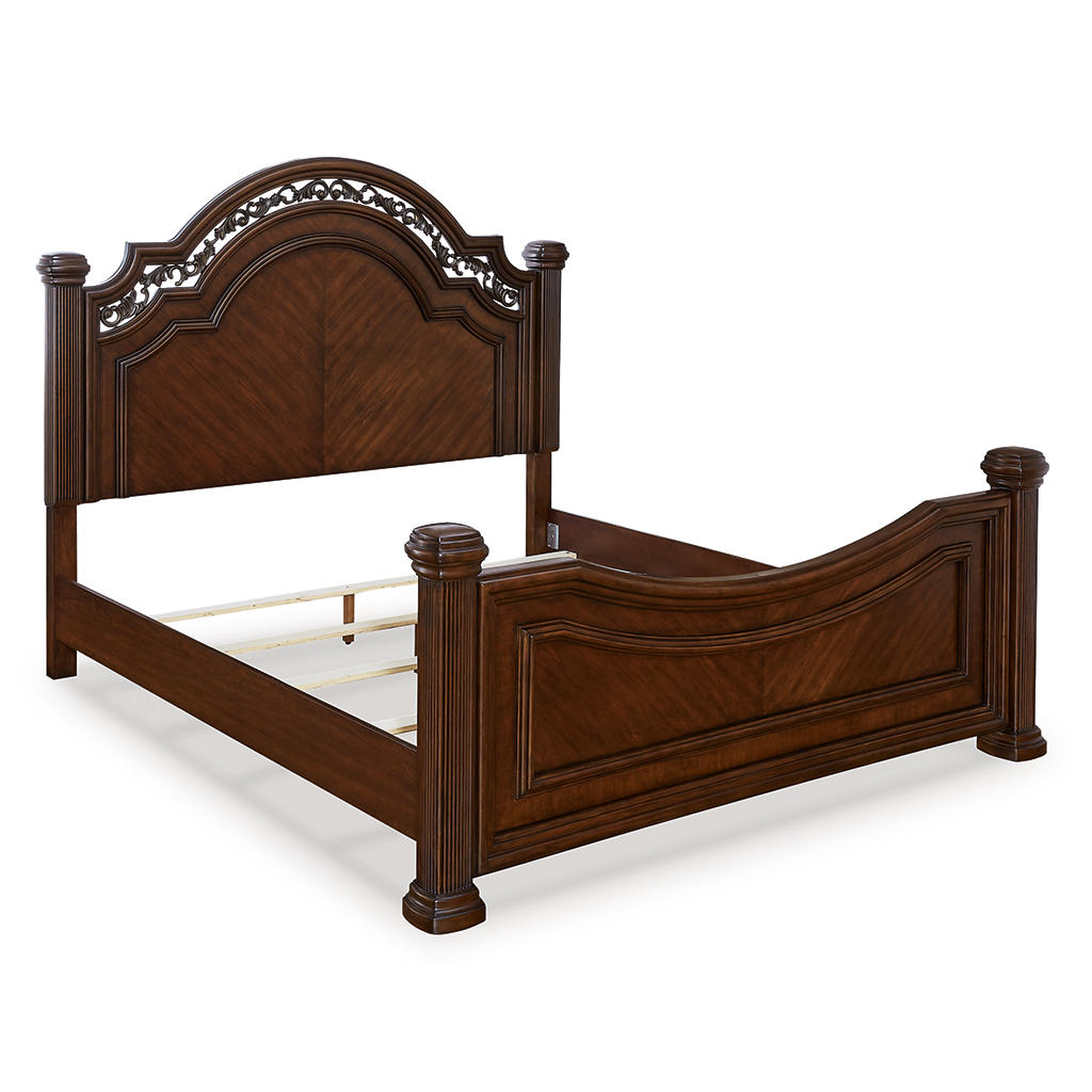 Lavinton Queen Poster Bed, Dresser, Mirror and Nightstand Signature Design by Ashley® Uncategorized