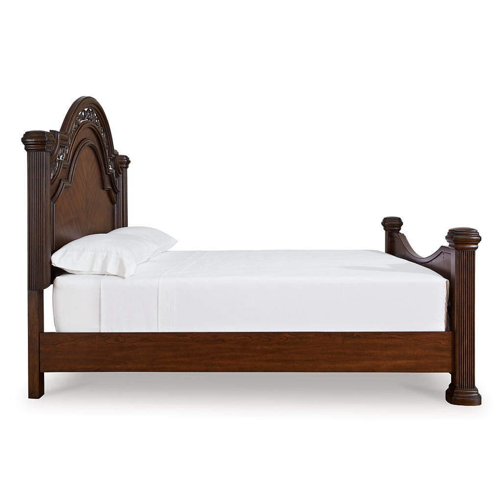 Lavinton Queen Poster Bed, Dresser, Mirror and Nightstand Signature Design by Ashley® Uncategorized
