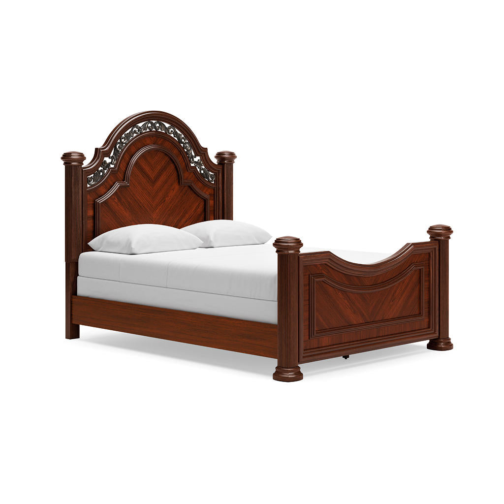 Lavinton Queen Poster Bed, Dresser, Mirror, Chest and Nightstand Signature Design by Ashley® Uncategorized
