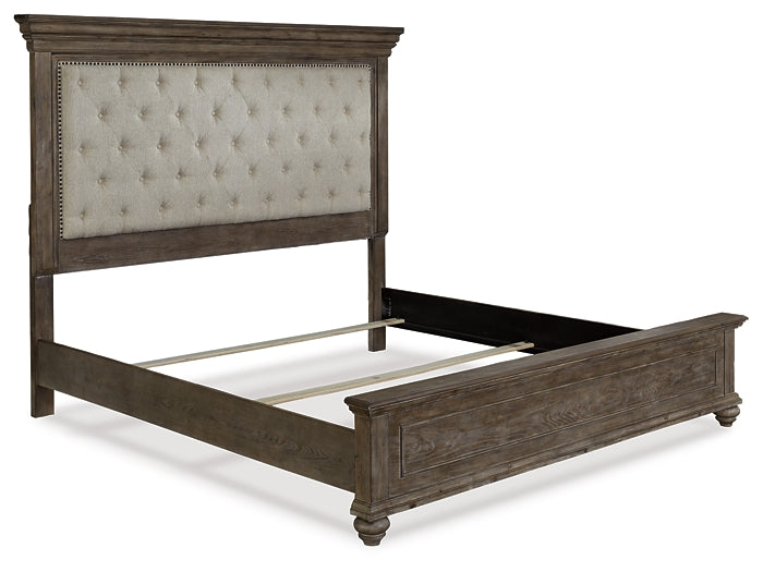 Johnelle California King Upholstered Panel Bed