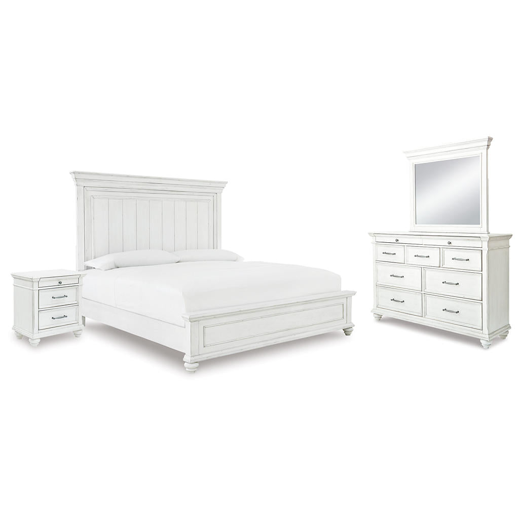 Kanwyn Queen Panel Bed, Dresser, Mirror and Nightstand Benchcraft® Uncategorized