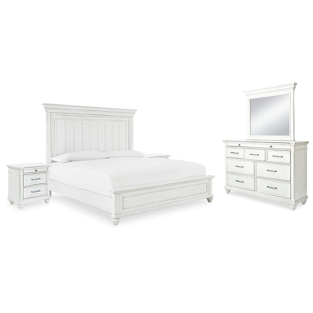 Kanwyn Queen Panel Bed, Dresser, Mirror and 2 Nightstands Benchcraft® Uncategorized