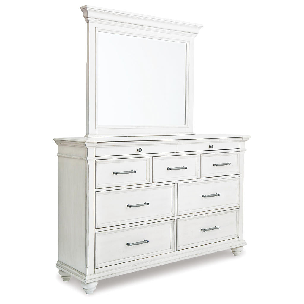Kanwyn King Panel Bed, Dresser, Mirror and 2 Nightstands Benchcraft® Uncategorized