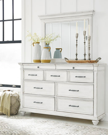 Kanwyn Dresser and Mirror Benchcraft® Bedroom