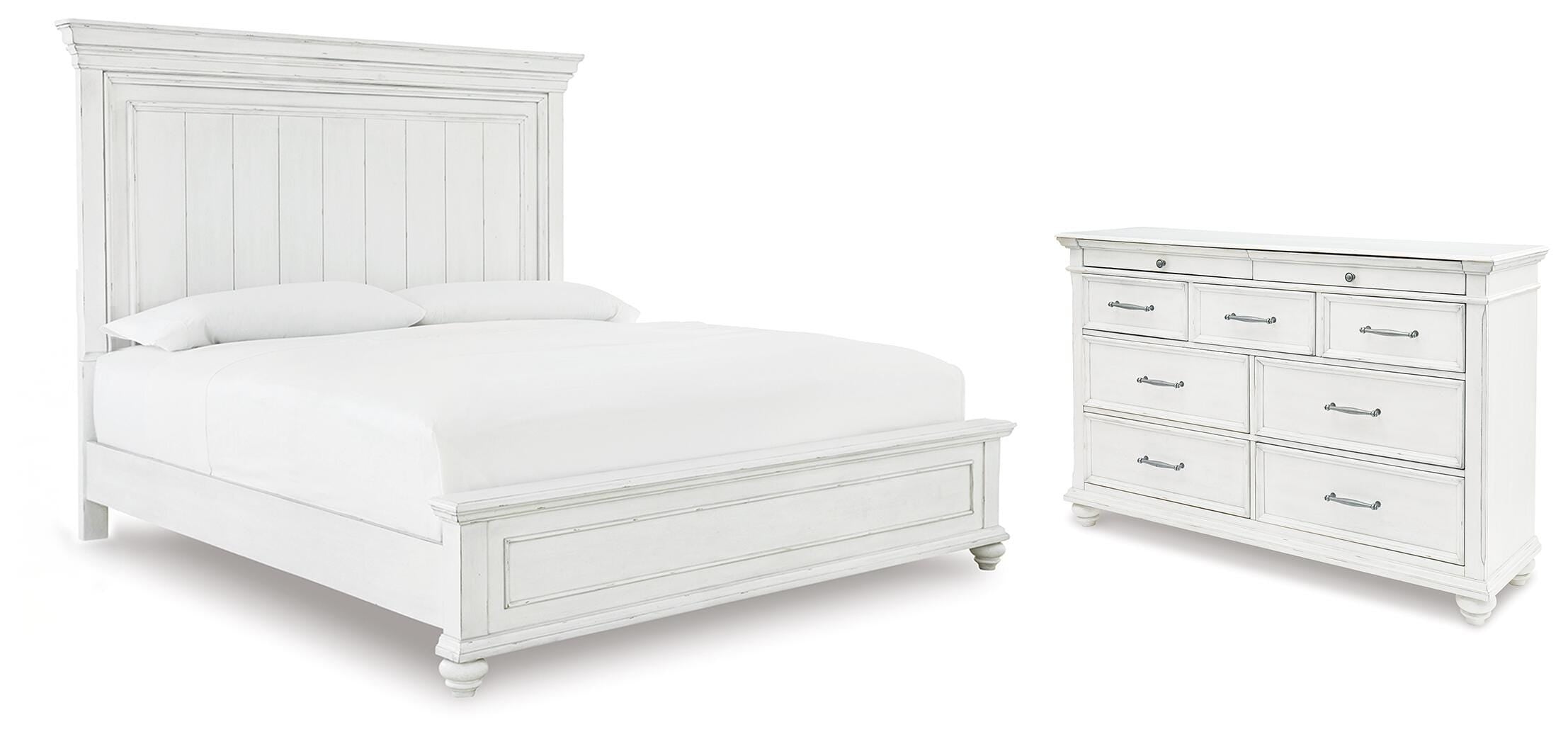 Kanwyn Queen Panel Bed and Dresser