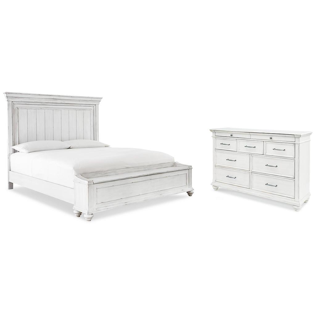 Kanwyn Bedroom Set (B24) — Whitewash Benchcraft® Uncategorized