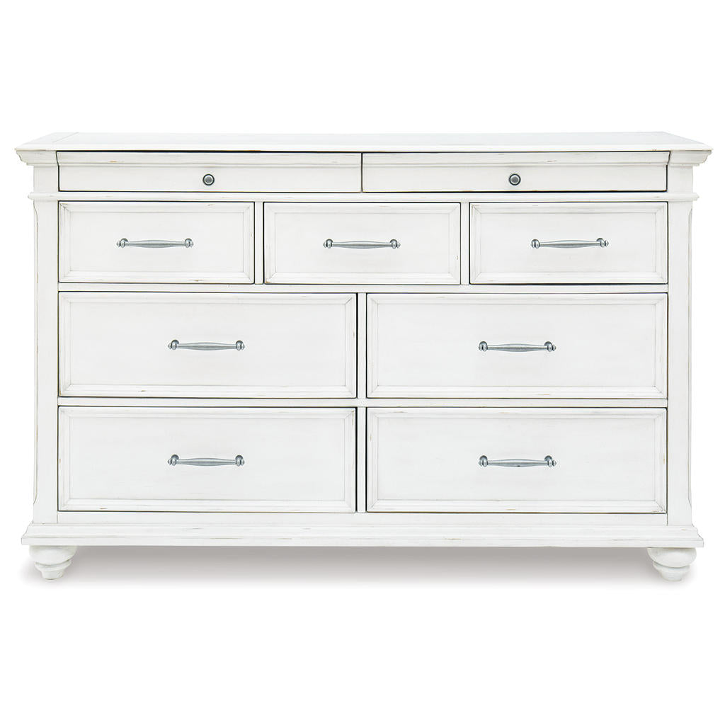 Kanwyn Queen Upholstered Panel Bed, Dresser, and Nightstand Benchcraft® Uncategorized