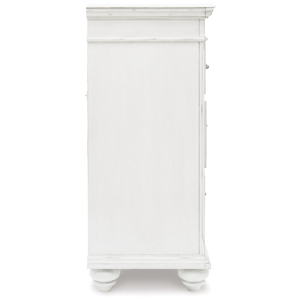 Kanwyn Queen Upholstered Panel Bed, Dresser, and Nightstand Benchcraft® Uncategorized