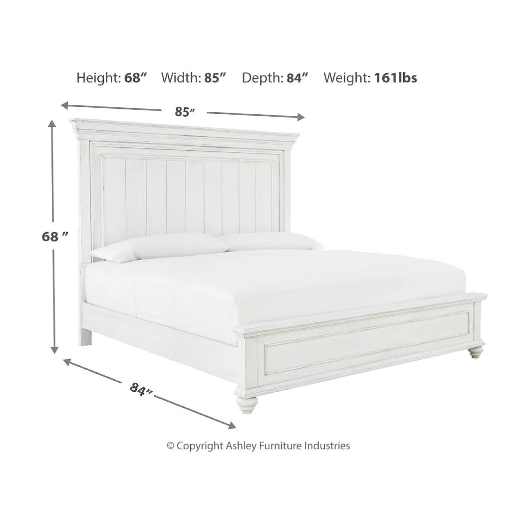 Kanwyn King Panel Bed, Dresser, Mirror and 2 Nightstands Benchcraft® Uncategorized