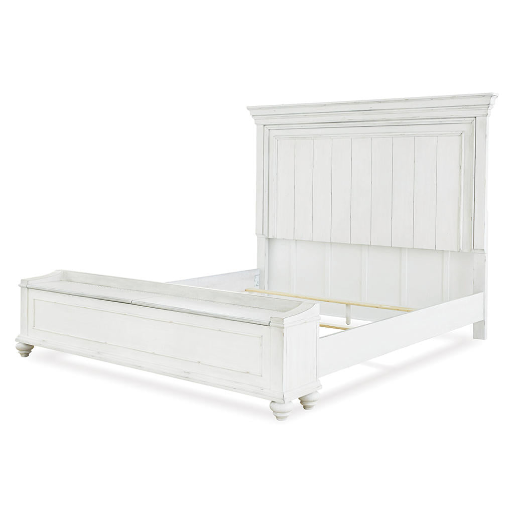 Kanwyn King Panel Bed with Storage Bench Benchcraft® Bedroom