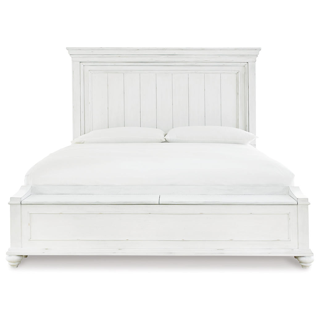Kanwyn King Panel Bed with Storage Bench Benchcraft® Bedroom