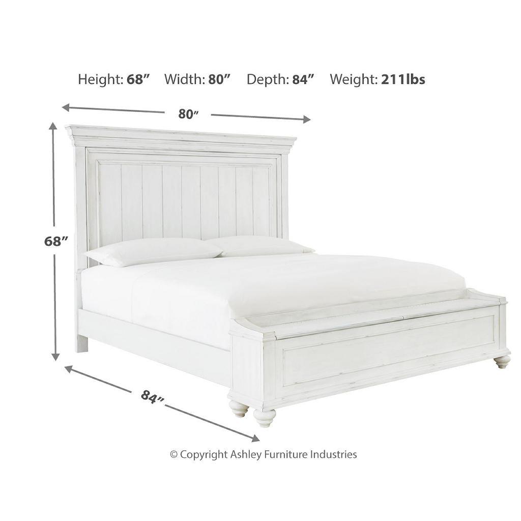 Kanwyn Bedroom Set (B24) — Whitewash Benchcraft® Uncategorized