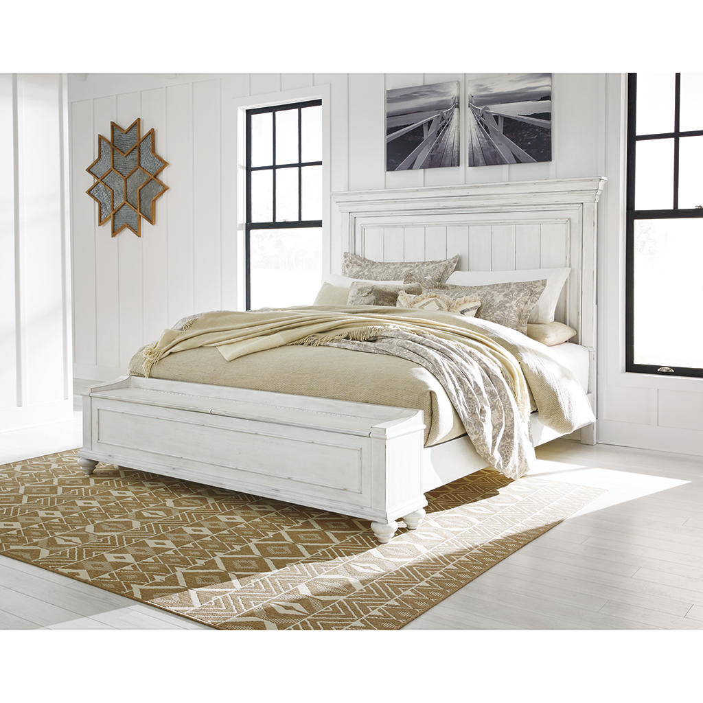 Kanwyn King Panel Storage Bed, Chest and Nightstand Benchcraft® Uncategorized