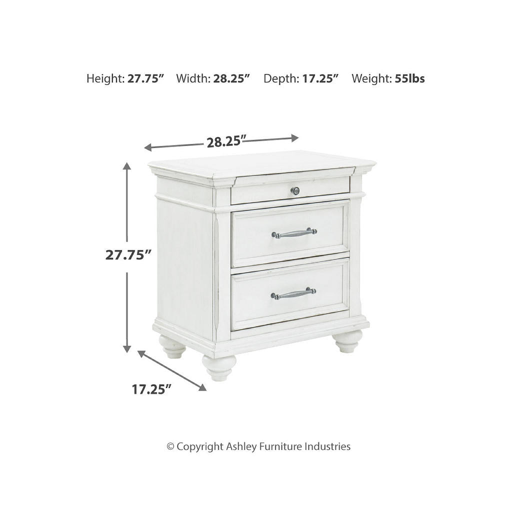 Kanwyn King Panel Bed, Dresser, Mirror and 2 Nightstands Benchcraft® Uncategorized