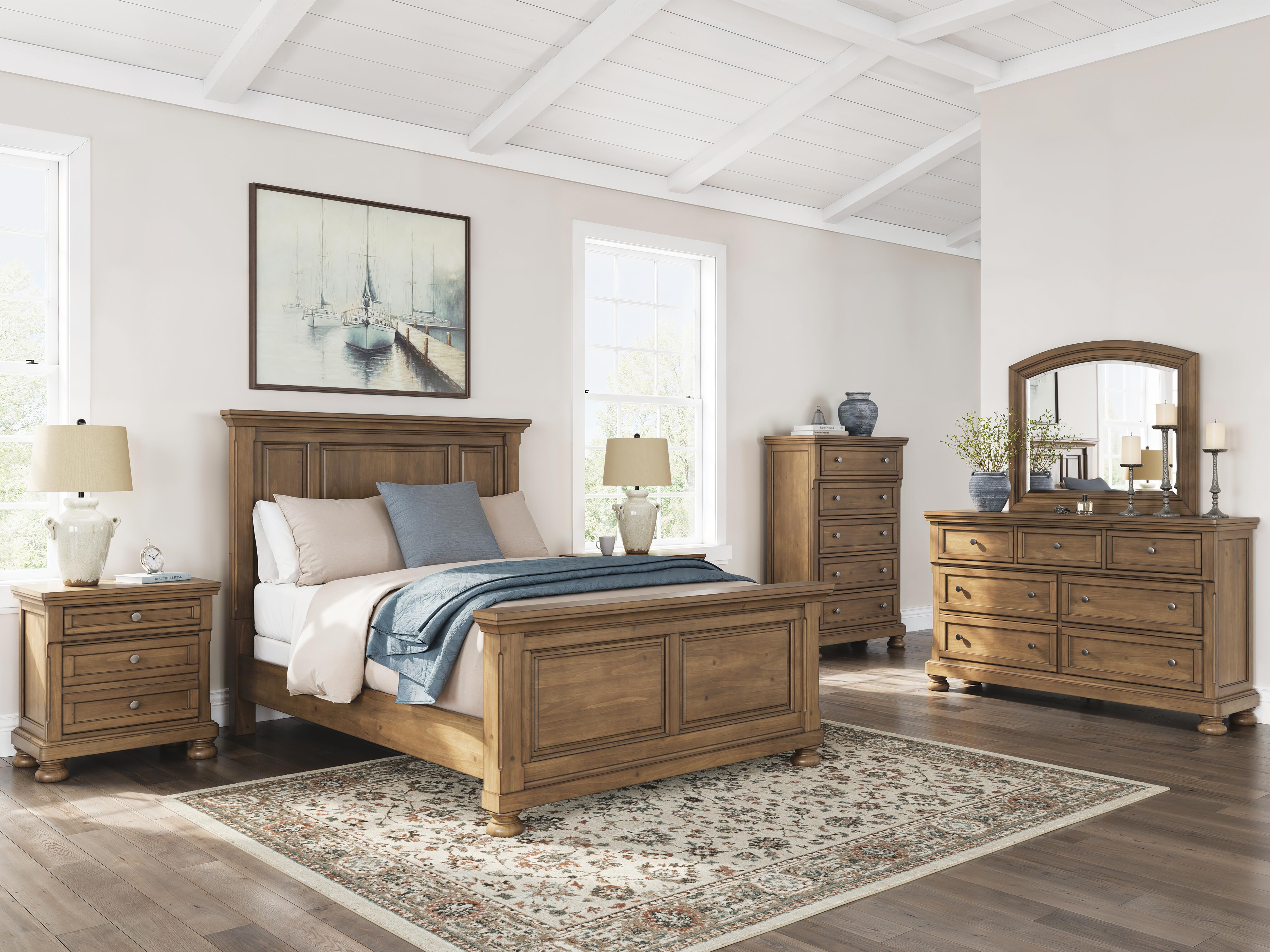 Feddinger Queen Panel Bed 7-Piece Set — Chest, 2 Nightstands Signature Design by Ashley® Bedroom