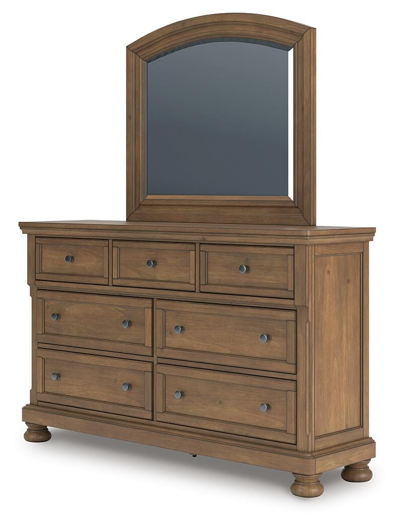 Feddinger Queen Panel Bed 7-Piece Set — Chest, 2 Nightstands Signature Design by Ashley® Bedroom