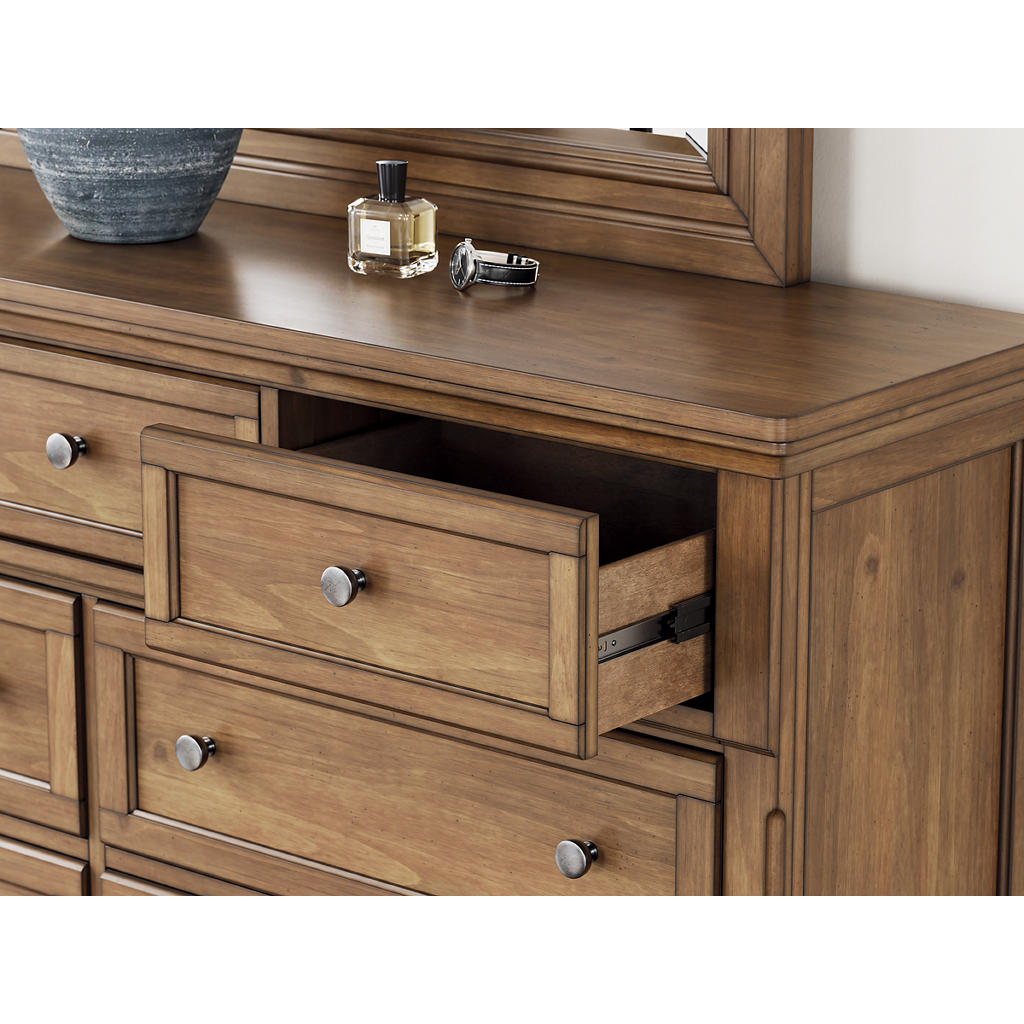 Feddinger Queen Sleigh Bed, Dresser, Mirror, Chest and Nightstand Signature Design by Ashley® Uncategorized