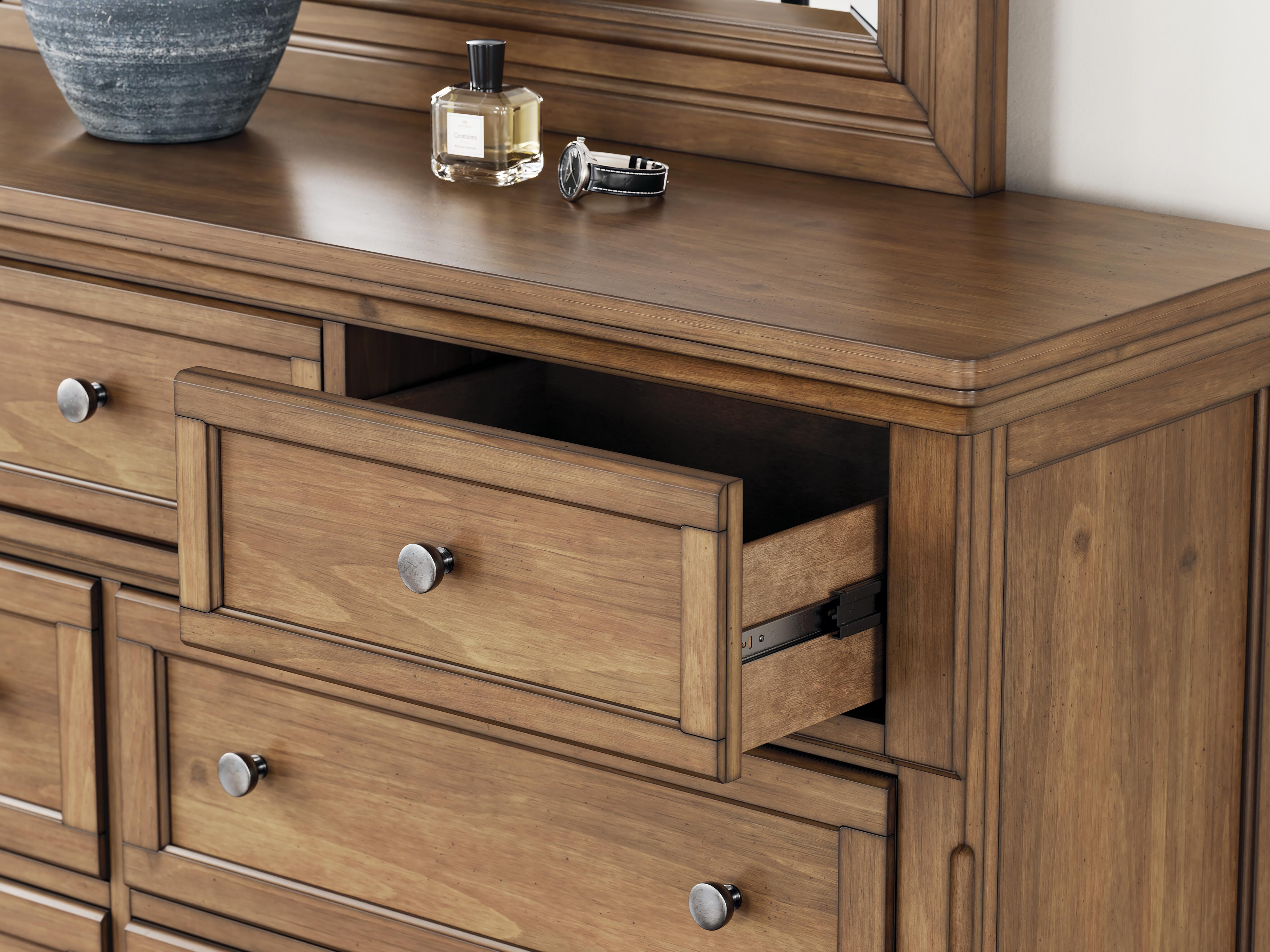 Feddinger Queen Panel Bed, Dresser and Mirror — 3-Piece Set Signature Design by Ashley® Bedroom