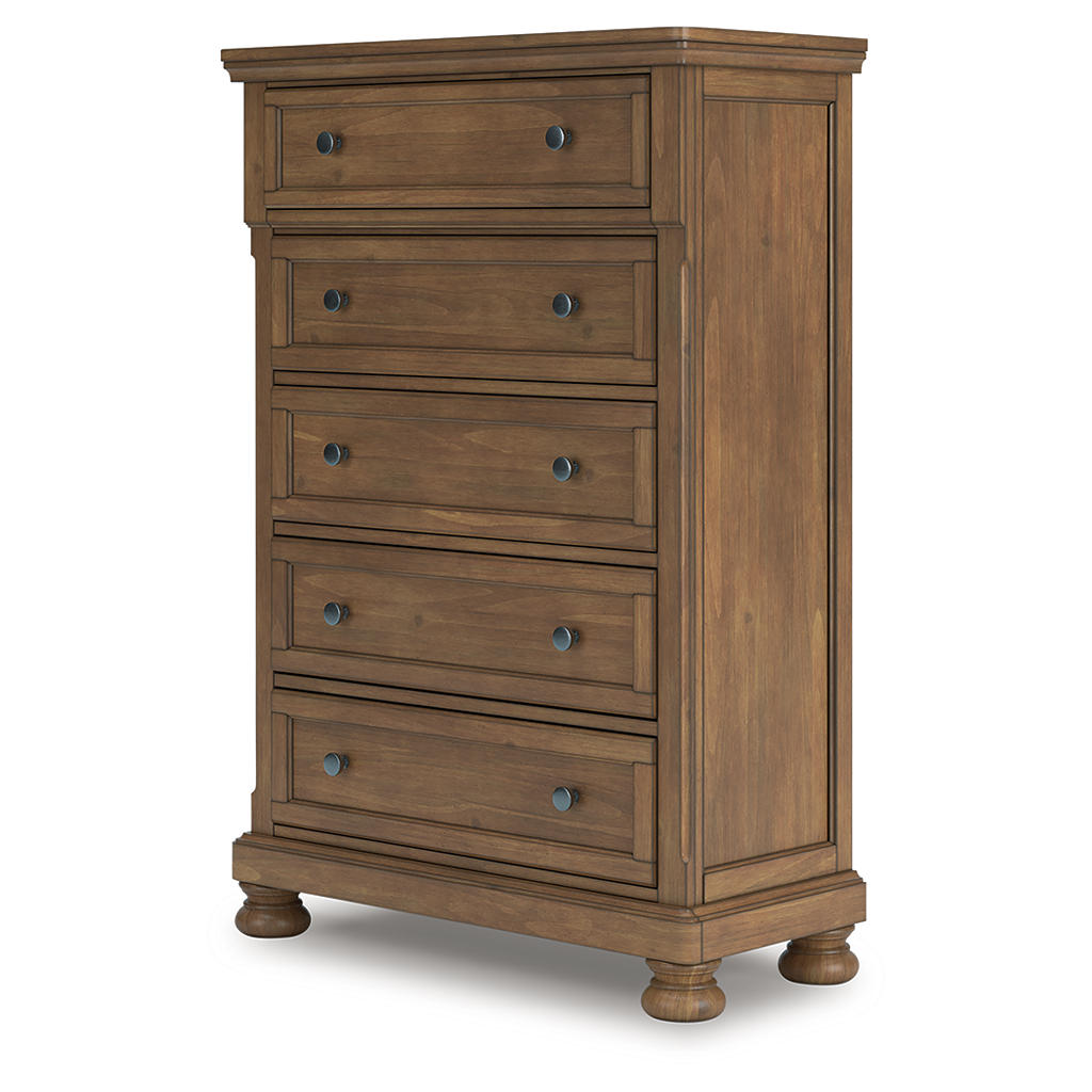 Feddinger King Panel Storage Bed, Dresser, Mirror, Chest and Nightstand Signature Design by Ashley® Uncategorized