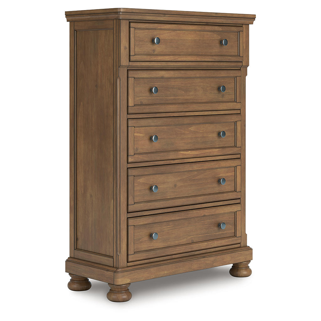 Feddinger Queen Panel Bed, Dresser, Mirror, Chest and Nightstand Signature Design by Ashley® Uncategorized
