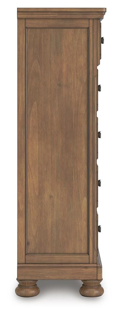 Feddinger Queen Panel Bed 7-Piece Set — Chest, 2 Nightstands Signature Design by Ashley® Bedroom