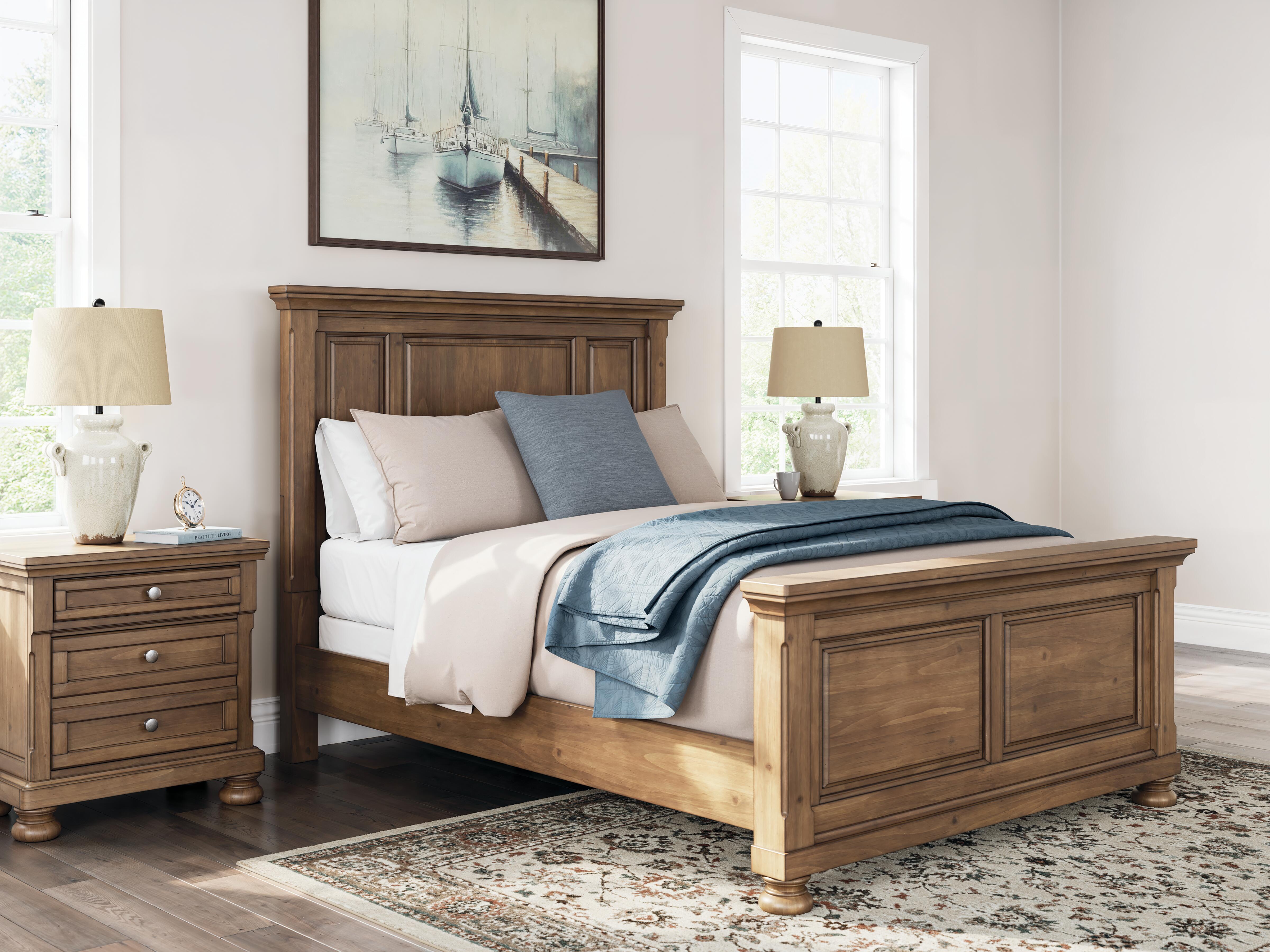 Feddinger Queen Panel Bed, Dresser and Mirror — 3-Piece Set Signature Design by Ashley® Bedroom