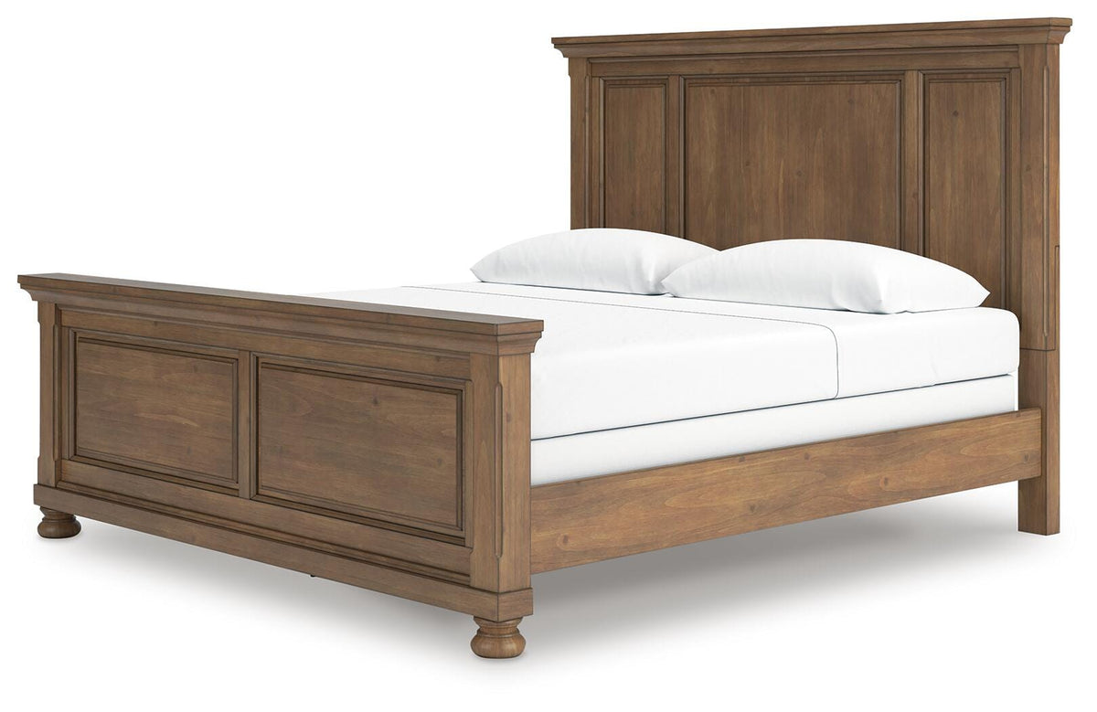 Feddinger King Panel Bed, Dresser, Mirror, Chest and 2 Nightstands