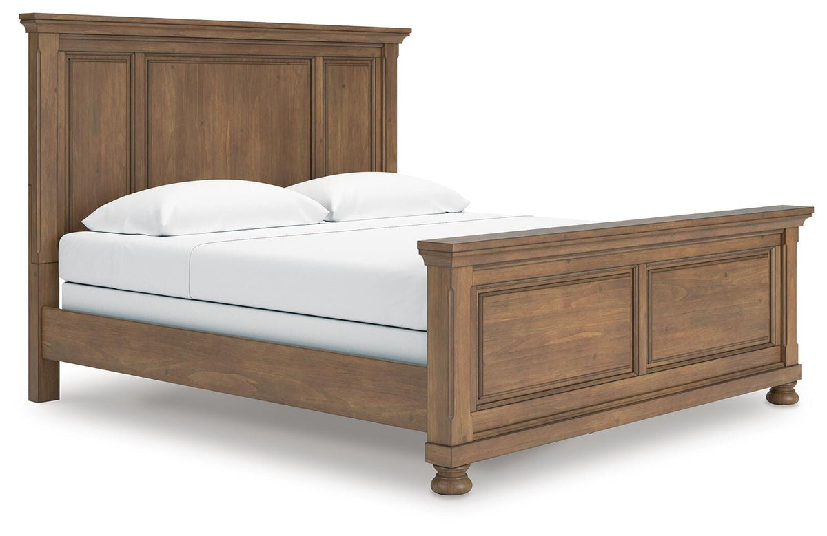 Feddinger King Panel Bed, Dresser, Mirror, Chest and 2 Nightstands