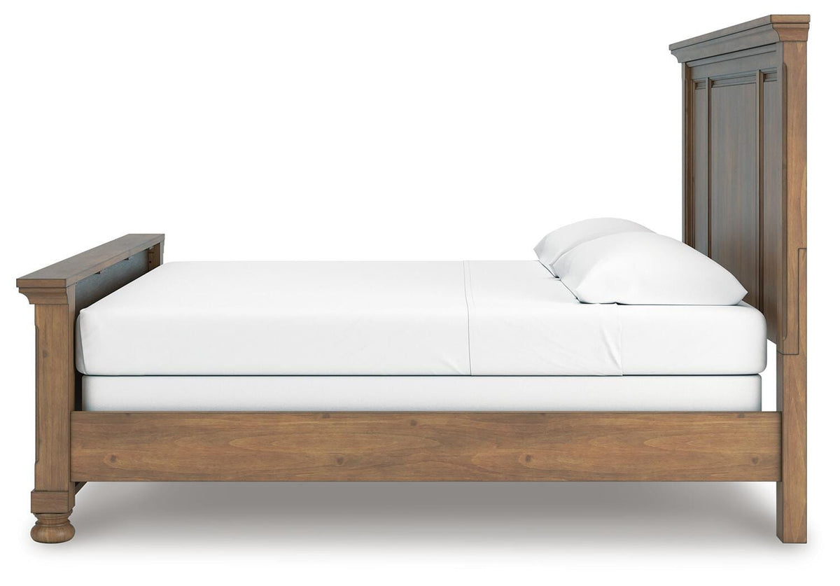 Feddinger King Panel Bed, Dresser, Mirror, Chest and 2 Nightstands